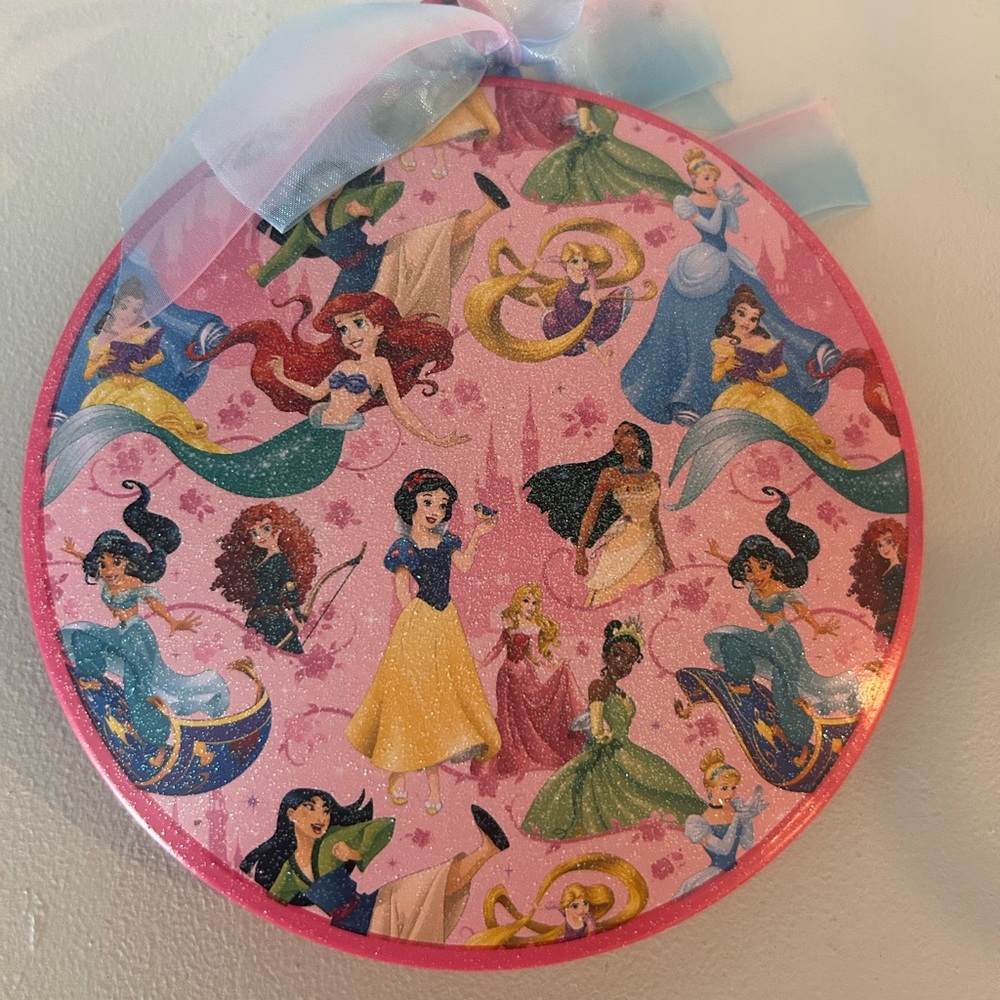 Large metal Disney ornament